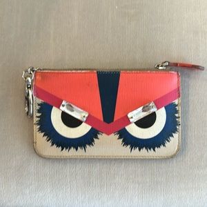 Fendi Monster Card/Key case